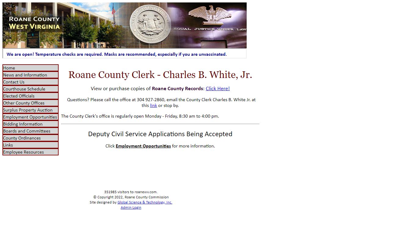 CountyClerk - Roane County, WV